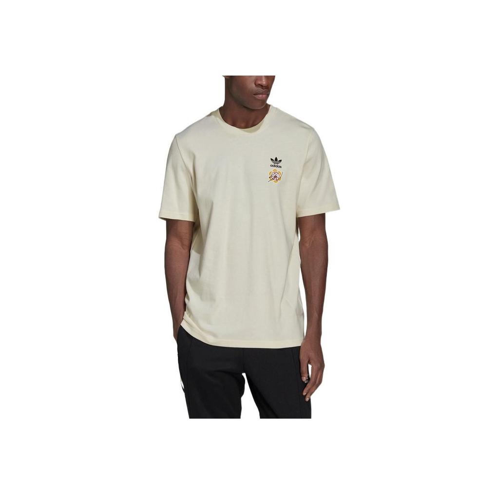 adidas x Sean Wotherspoon x Hot Wheels Tee White/Cream White Men Streetwear HT6582