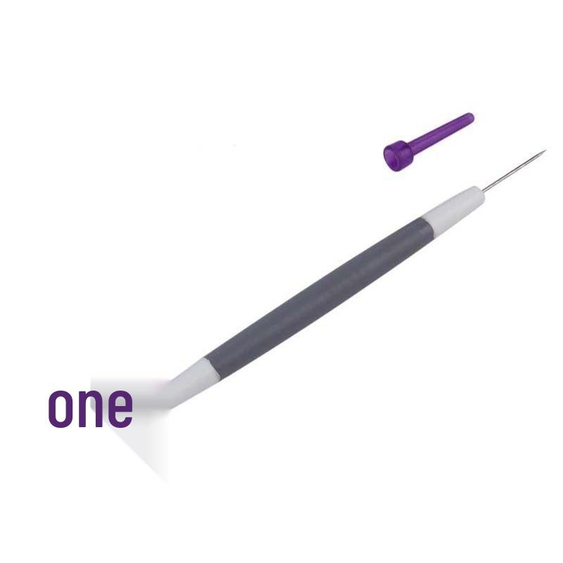 3-Piece Carving & Venting Needle Fondant Cake Decorating Set for DIY Baking