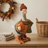 Autumn Pumpkin Duck Ornament Exquisite Resin Craft