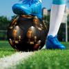 Van Dijk Printed Size 5 Soccer Ball, Machine-Stitched PVC, Durable & High Bounce, All Ages Fit, Fan Merchandise, Matches & Outdoor Use.