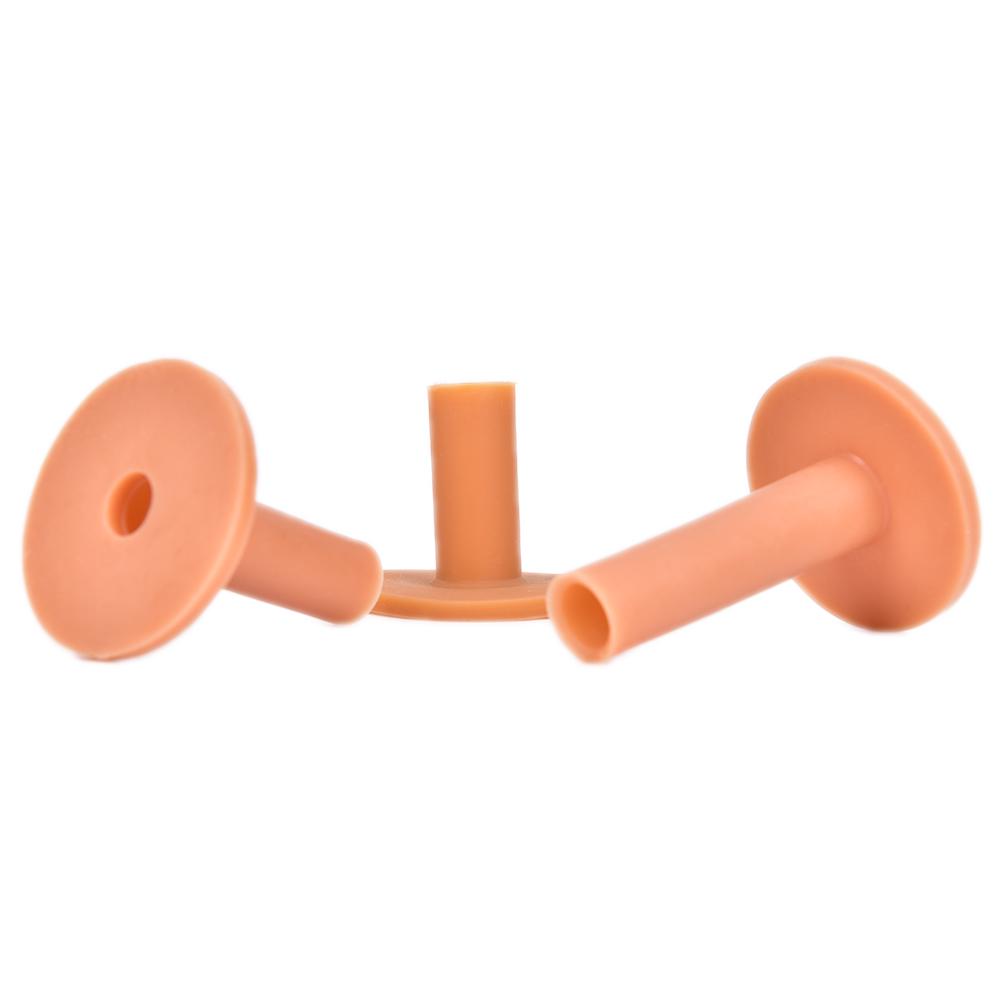3Pcs Rubber Driving Range Golf Tees Holder Tee Home Training Practice Mat
