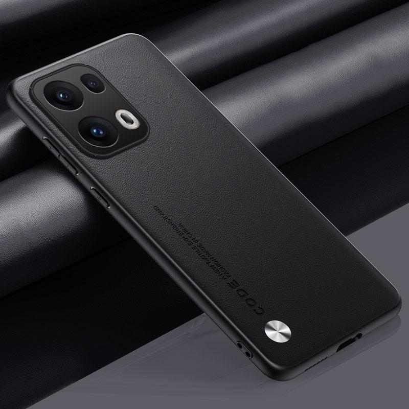 Luxury PU Leather Case For OPPO Reno 13 Pro 5G Back Cover Matte Silicone Full Protection Phone Case For OPPO Reno13 Pro 13Pro