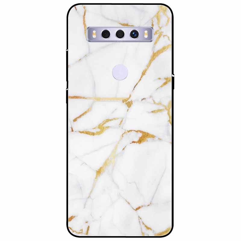 Case For TCL 10 SE Cover Marble Soft Silicone Fashion TPU Back Bumpers for TCL 10SE T766U T766H Protective Funda for TCL10SE