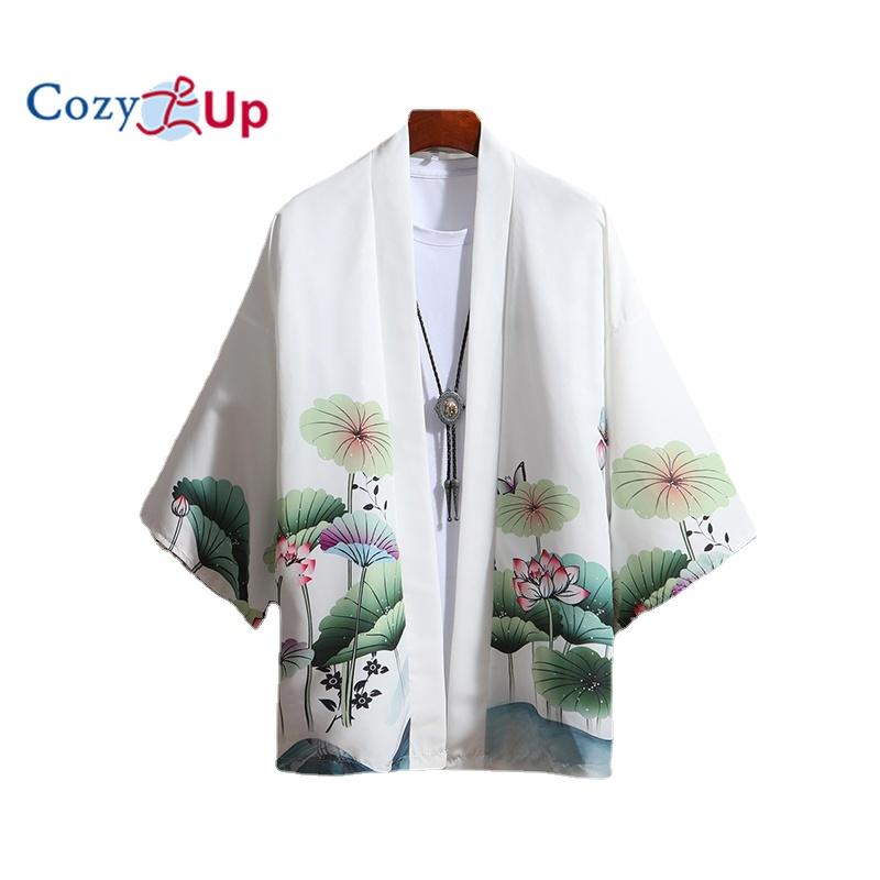 Cozy Up Men's Haori Jacket Kimono 