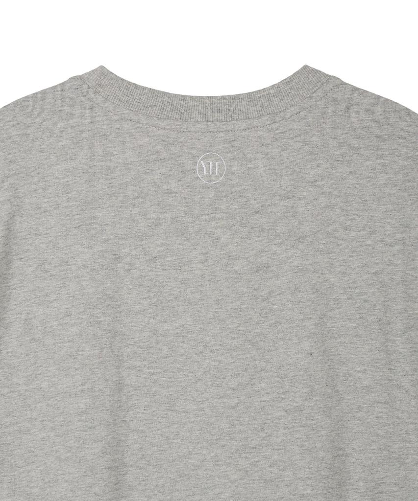 Yusentig Og Logo T-Shirt Melange Grey Aw5Me4381F