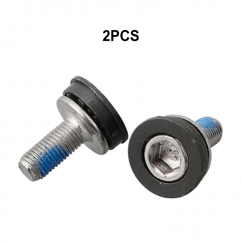 2PCS Bottom Bracket Nuts Road Bike Screw Waterproof