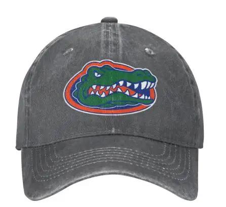 Baseballkappe Unisex Florida Modekappen Hüte für Krokodil-Logo Asquette Homme Dad Hat für Unisex Trucker Cap