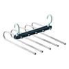 Non-slip Pants Telescopic Storage Household Multi-layer Rack Multifunctional Folding Pants Rack Wardrobe Stainless Steel Hanger