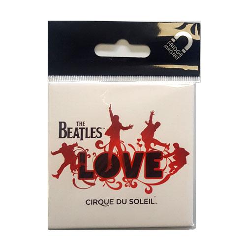 The Beatles Love Logo Fridge Magnet