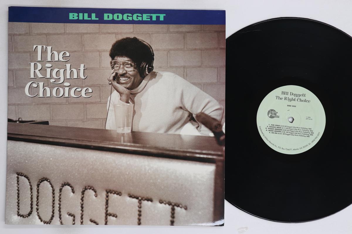 

LP Record BILL DOGGETT - Right Choice AFT4112 AFTER HOURS 1991 US Jazz Used