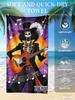 One Piece Tony Tony Chopper Print Quick Dry Lightweight Breathable Beach Towel for Summer Outdoor Activities