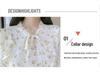 Goddess Style Slimming Ruffled Floral Tea-length Dress