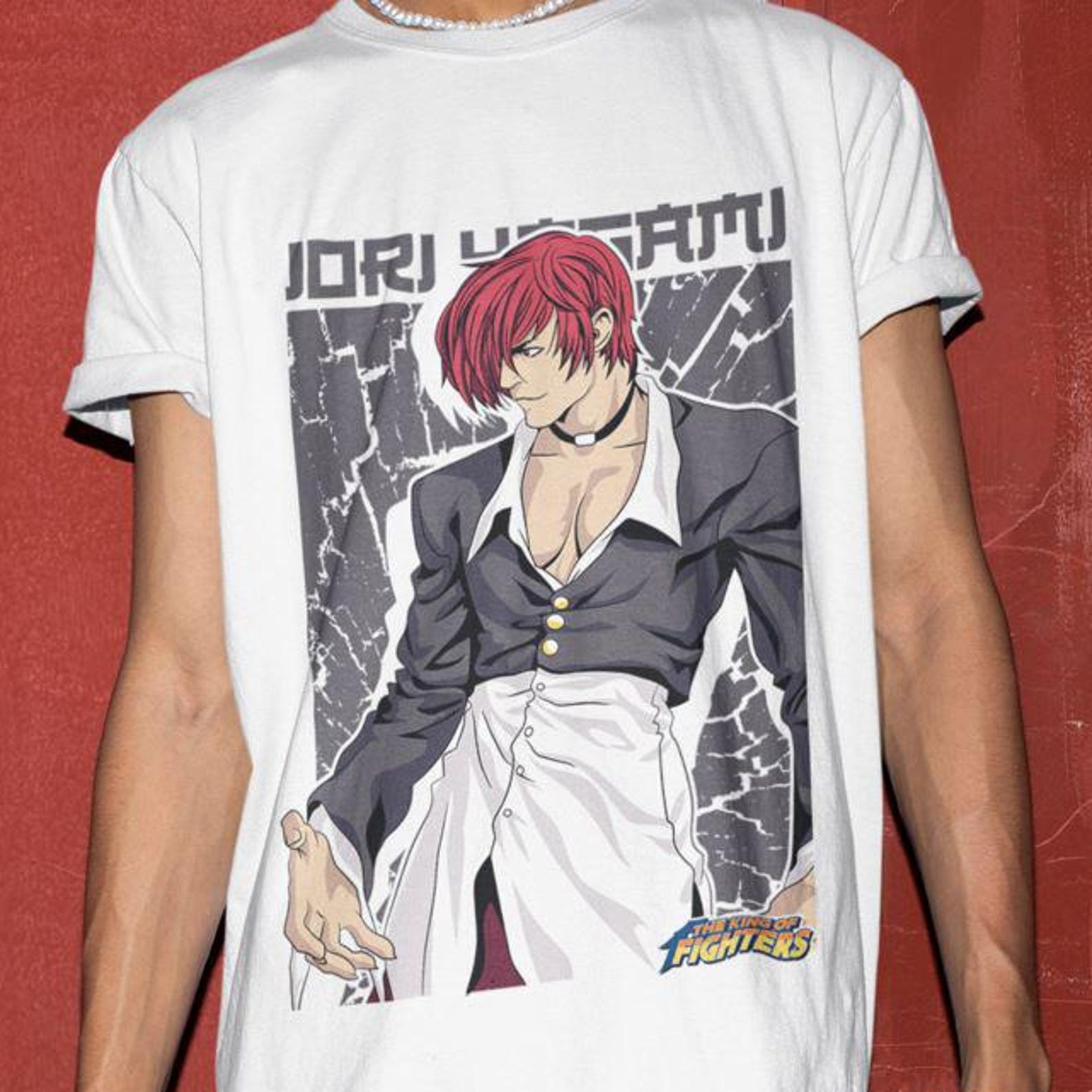 The KOF2002 Kof 2k2 Character Select Premium Unisex T-shirt. L