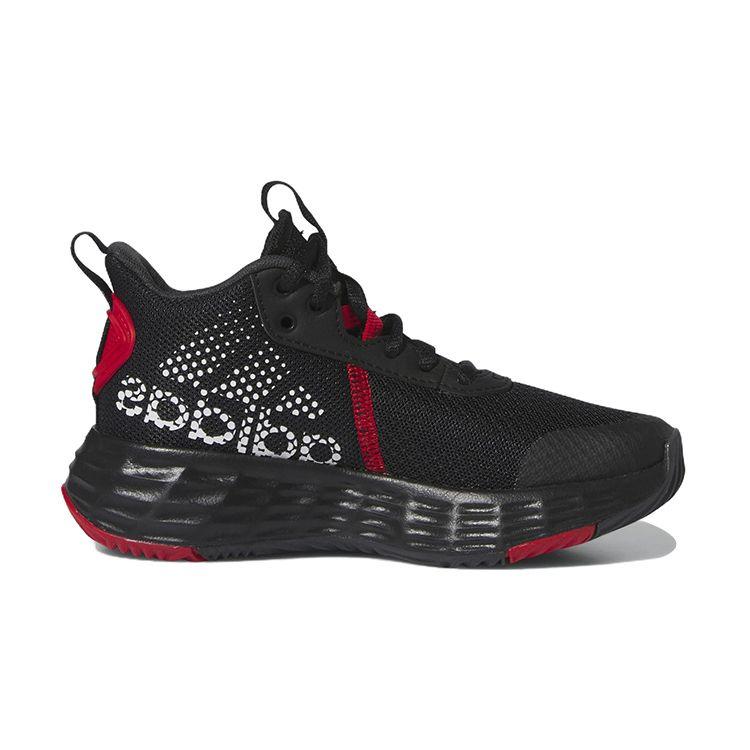 adidas Own The Game 2.0 K Black Vivid Red Kids Sneakers Core-Black Cloud-White IF2693