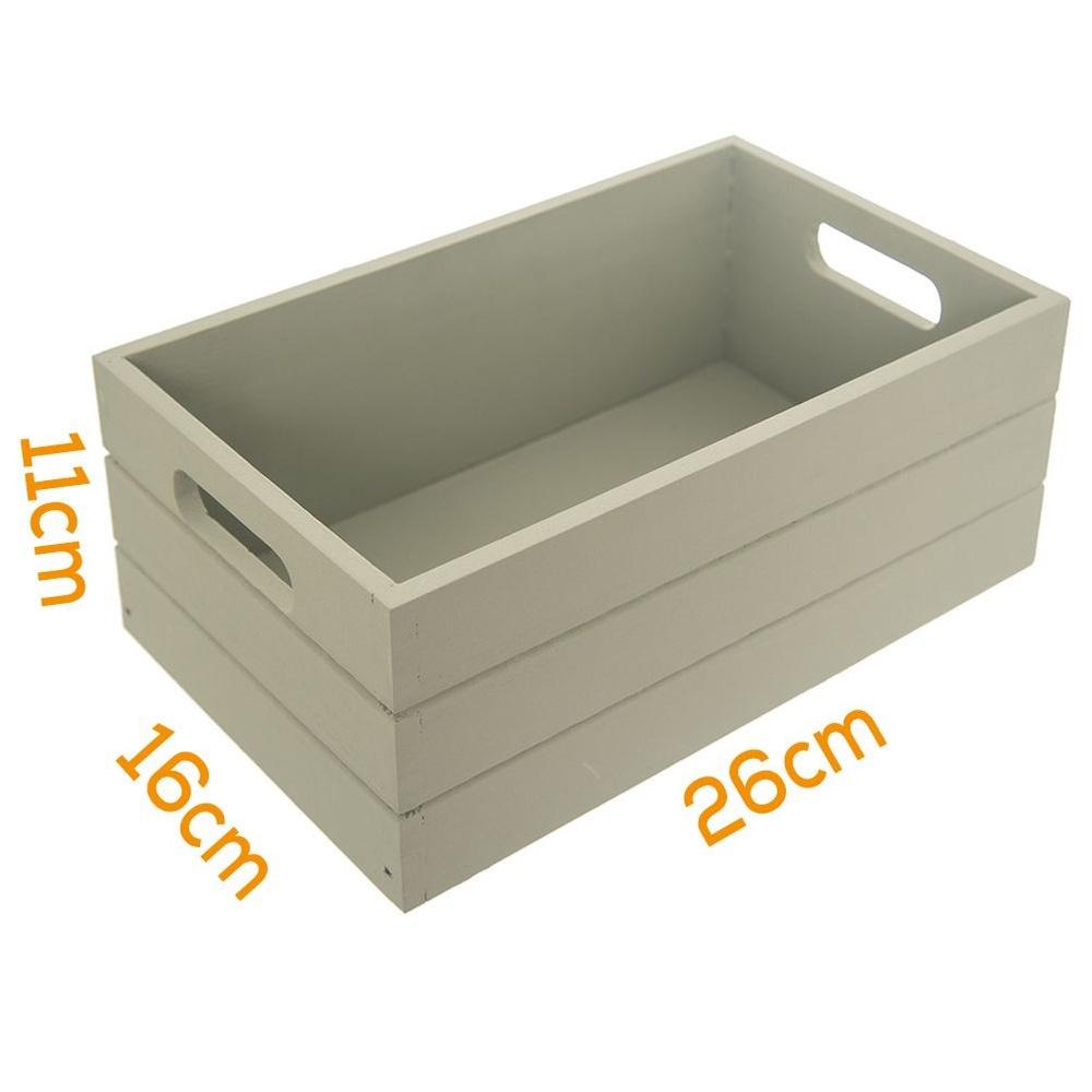 Wooden storage box 26x16x11 cm