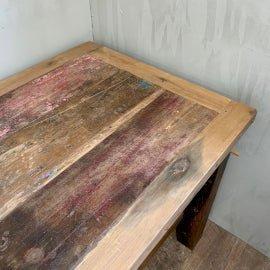 Recycled Teak Wood Dining Table 1.8m 6-8 Seater