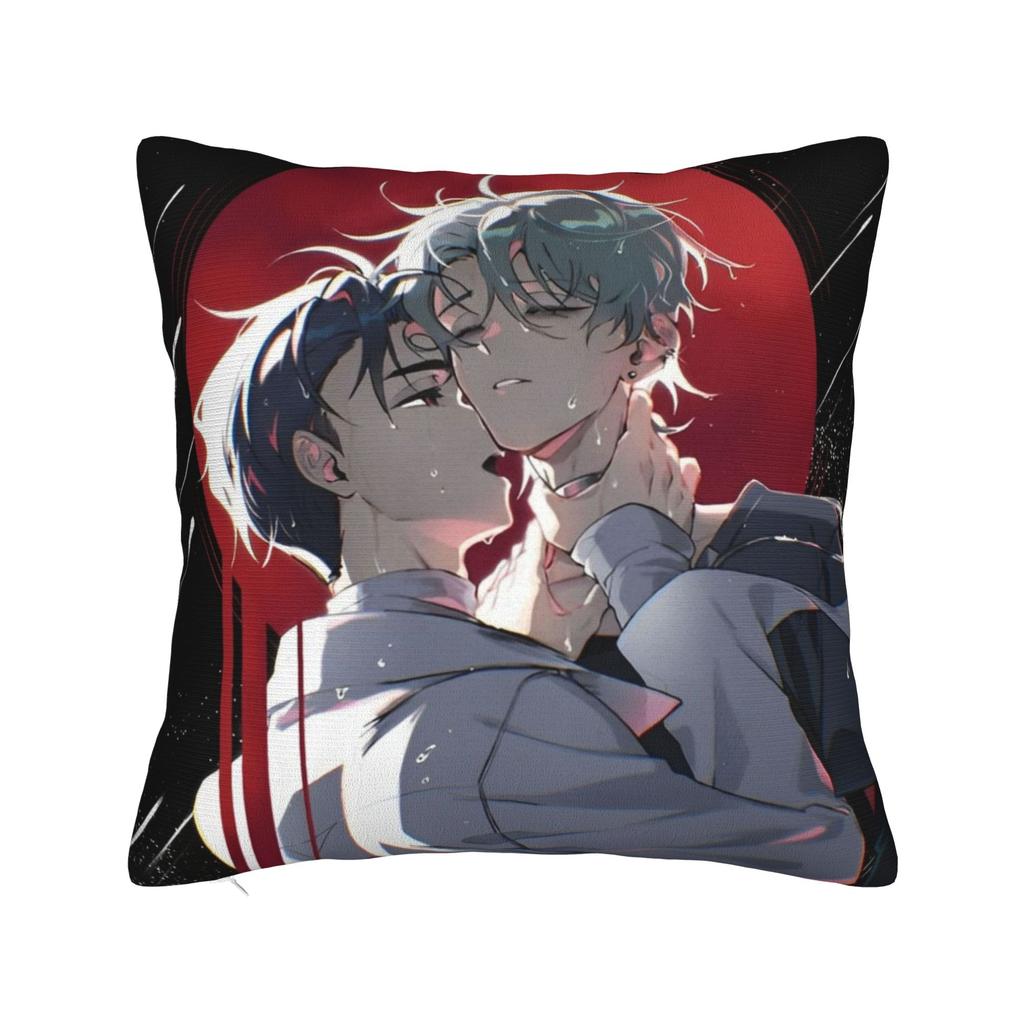 Alien Stage Anime Square Pillow Cases Cushion Cover Funny Zipper Decorative Pillowcase for Home 40x40cm