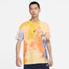 Nike Sportswear Tie-Dye Smiley Print Loose Short-Sleeve T-Shirt Men Tops Orange DX7849-819