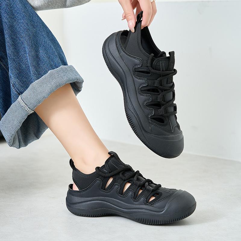 Augustine Roman sandals women's 2025 new summer baotou sandals sports platform muffin dad sandals