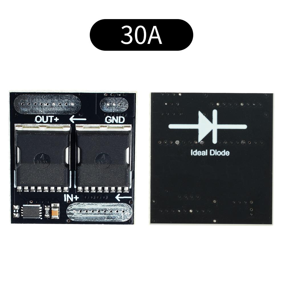 100V/30A 60V/10A Ideal Diode Module Mini Rectifier Solar Energy Anti Reverse Irrigation Battery Charging Anti Backflow Protectio