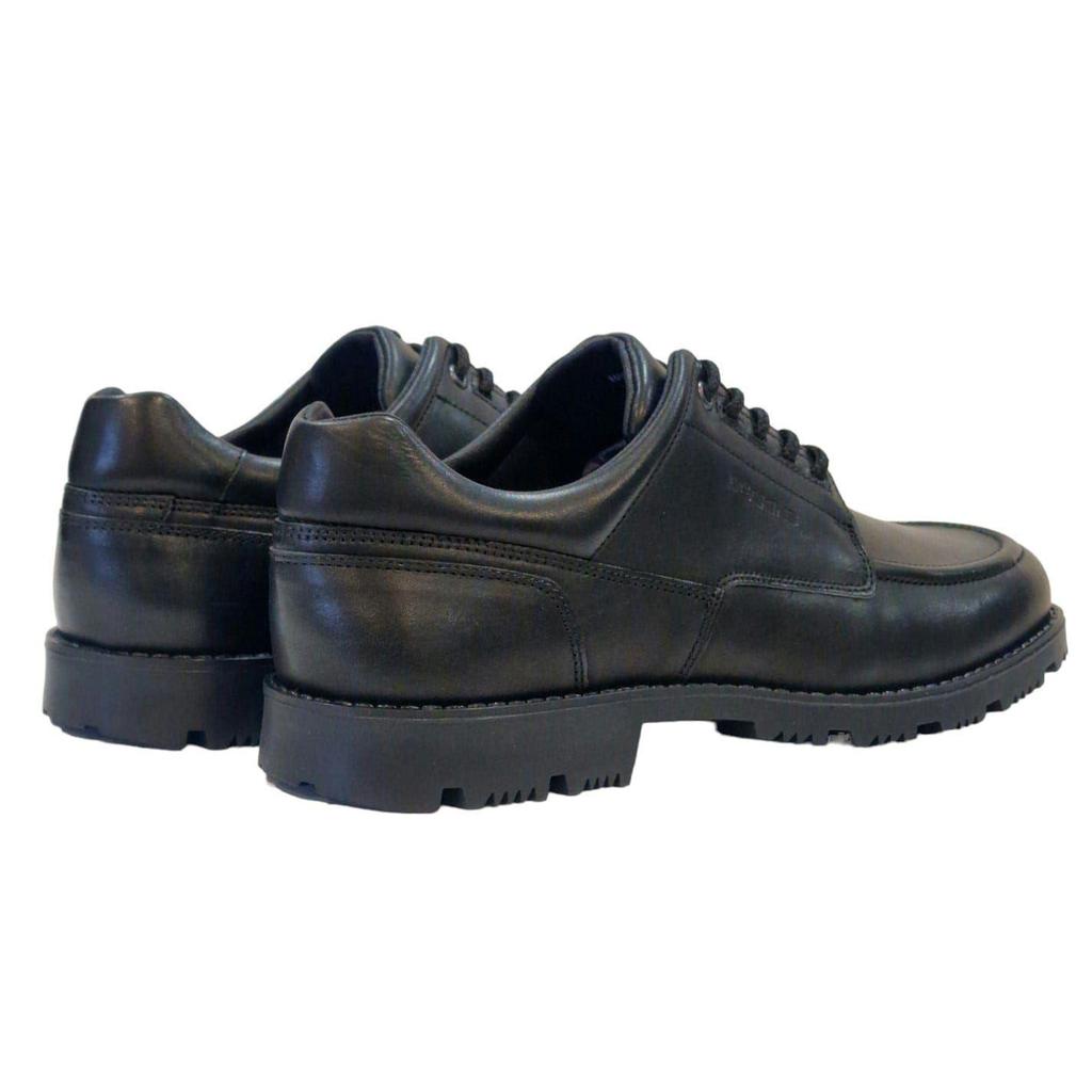 Nicholas Deakins Mens Leather Moc Toe Shoes