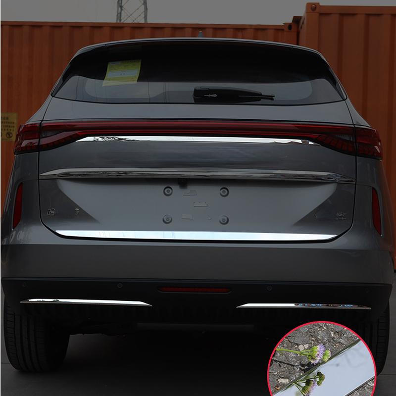 

Для Great Wall Haval Hover, наклейки на крышку багажника автомобиля, защита края двери, накладка, аксессуары из нержавеющей стали, хром