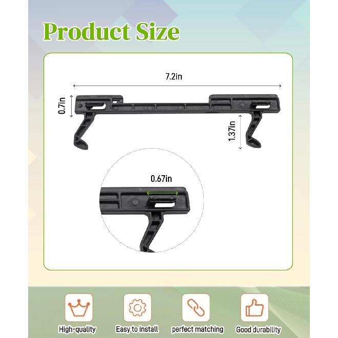 5304477389 Microwave Door Latch Replacement Parts Fits for Frigidaire Electrolux Microwave,Replaces