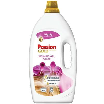 Passion Gold Professional Gel for Washing Colored Clothes 4000 Ml