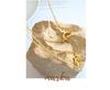 Korean Sweetheart Heart-Shaped Pendant Necklace for Women, 18K Gold-Plated Titanium Steel Clavicle Chain