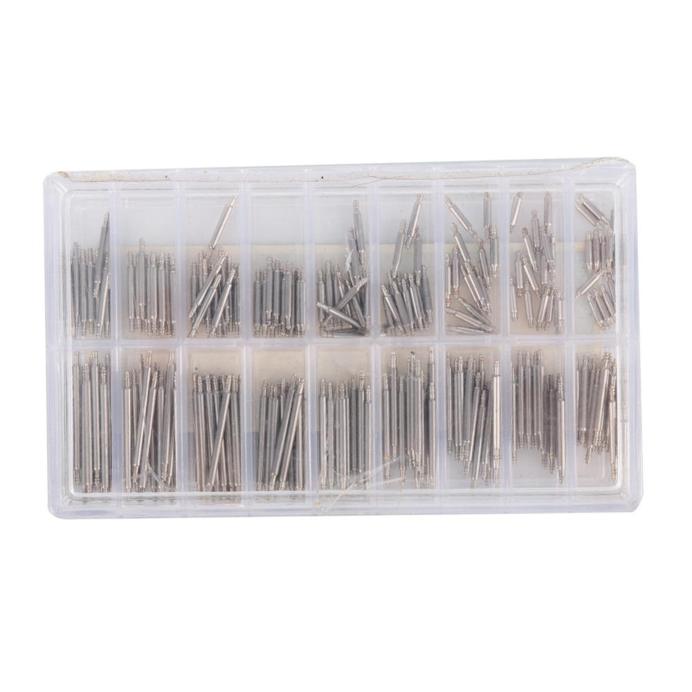 Metal Watch Spring Bar 6-23mm Watch Strap Link Pin Watch Repair Tool Kit for DIY Enthusiasts