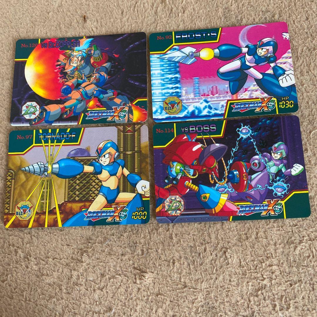 

Rockman card BANDAI 4 pieces
