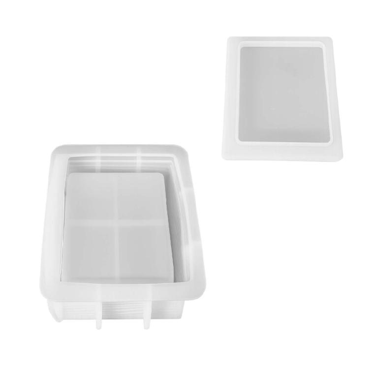 

Heat Resistant Book Shaped Silicone Mold Create Unique Resin Crafts Jewelry Storage Boxes Safe User Friendly Material 1