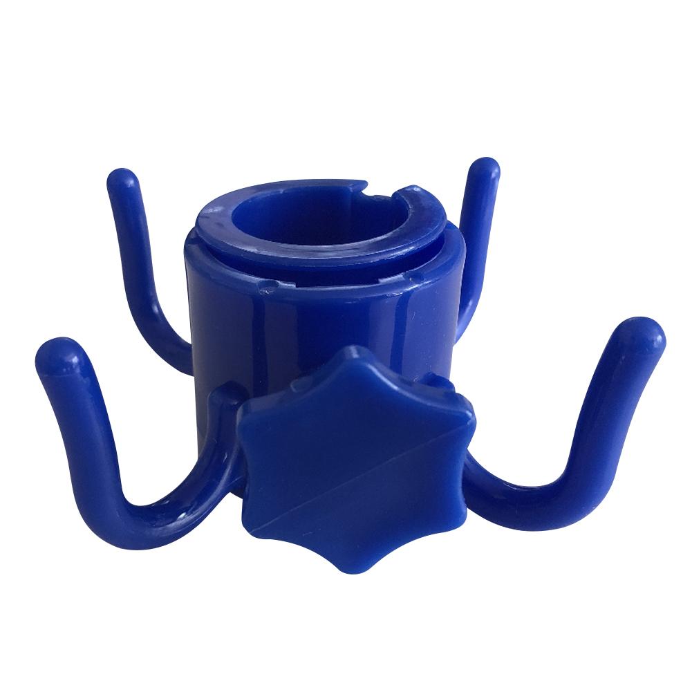 Beach Umbrella Hook 4 Prong Camping Trip Clasp Sunshade Storage Hook Accessories