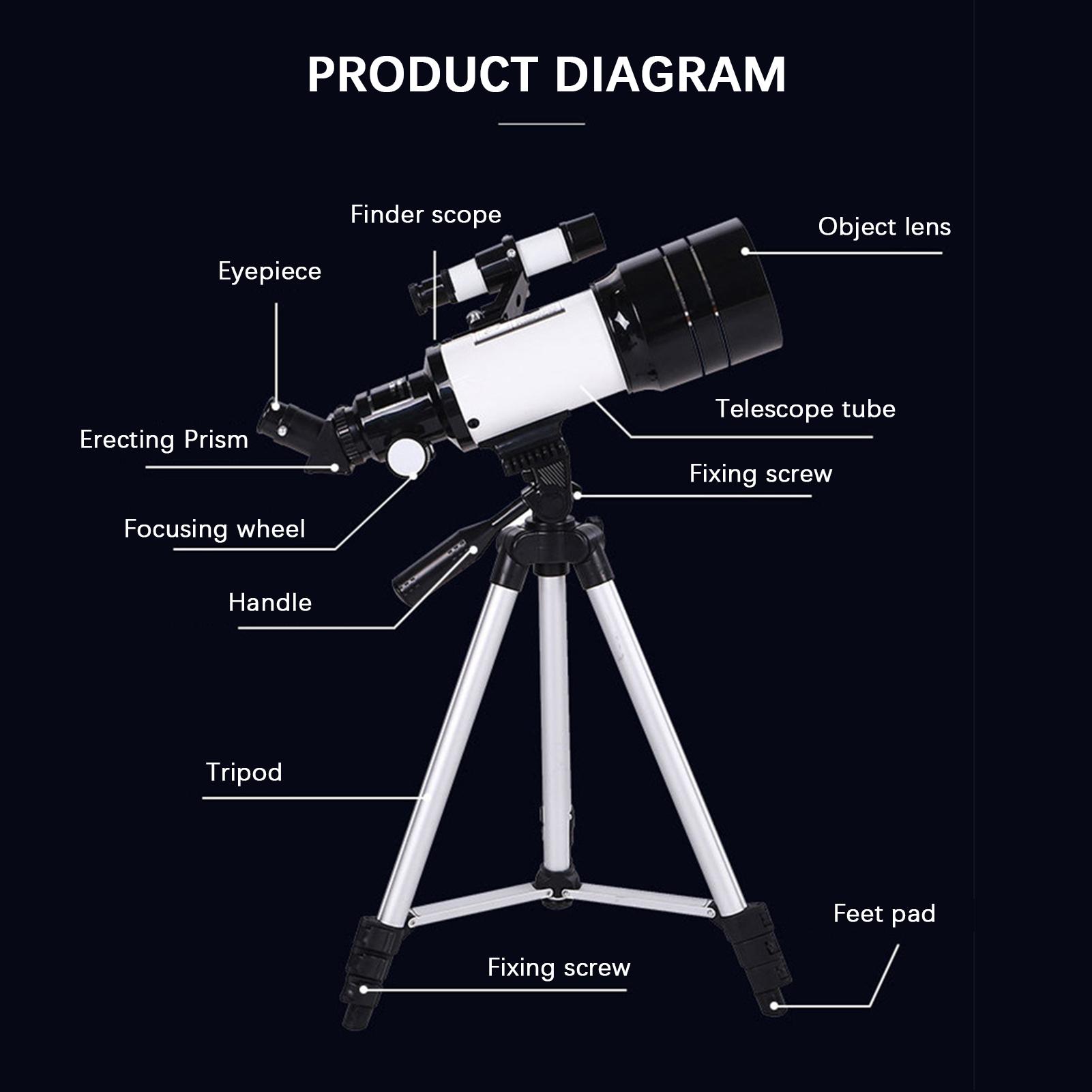 Астрономический рефрактор с большой апертурой 70 мм — фото 6