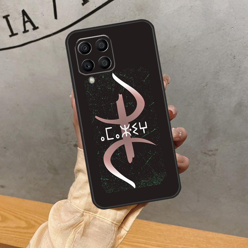 Amazigh Berber Flagge Für Samsung Galaxy M06 M16 M13 M14 M33 M12 M32 M52 M31 M55 M15 M11 M21 M35 M53 M34 M54 Hülle