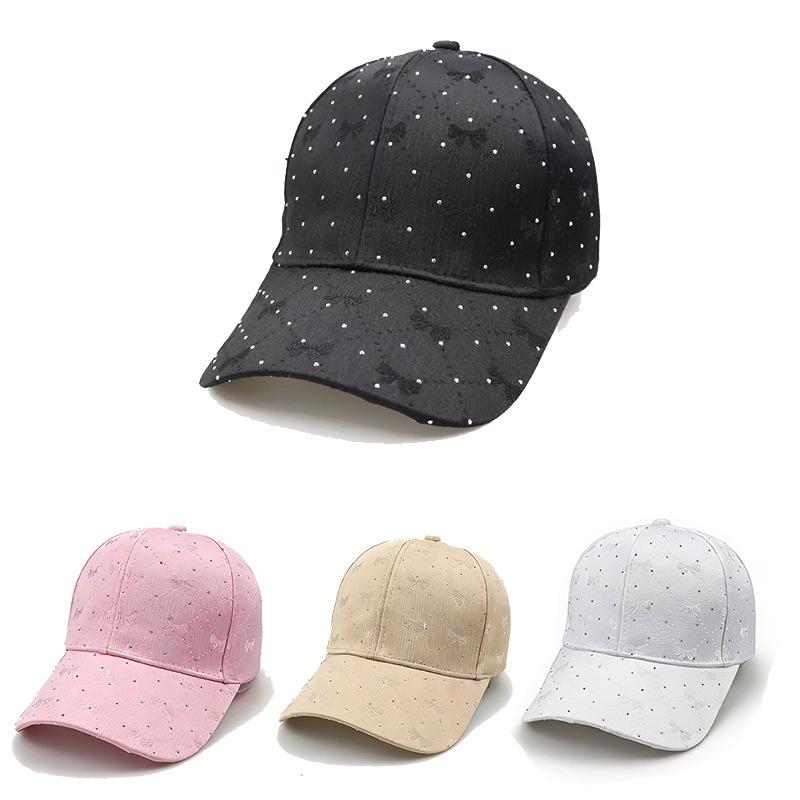 New Women's Ethnic 100% Polyester Canvas Baseball Cap - Casual Sun Protection