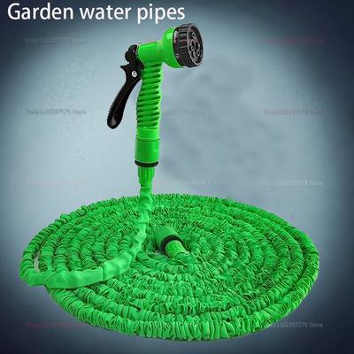 Retractable Magic Hose High Pressure Car Wash Garden Water Gun Household Watering Hose for Car Cleaning Gardening