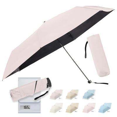 ZUTY Lightweight Folding UV Heat Sun and Rain Complete Sun Heatstroke and with Storage Day 165g [JIS Certified] Parasol, Protection, Shielding,