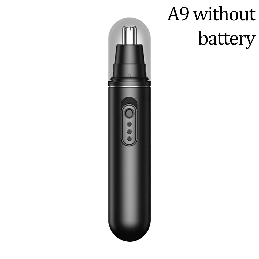 Electric Nose Hair Trimmer for Men, Rechargeable Nose Hair Scissors, Nose Cleaner, Nose Hair Shaver and Groomer