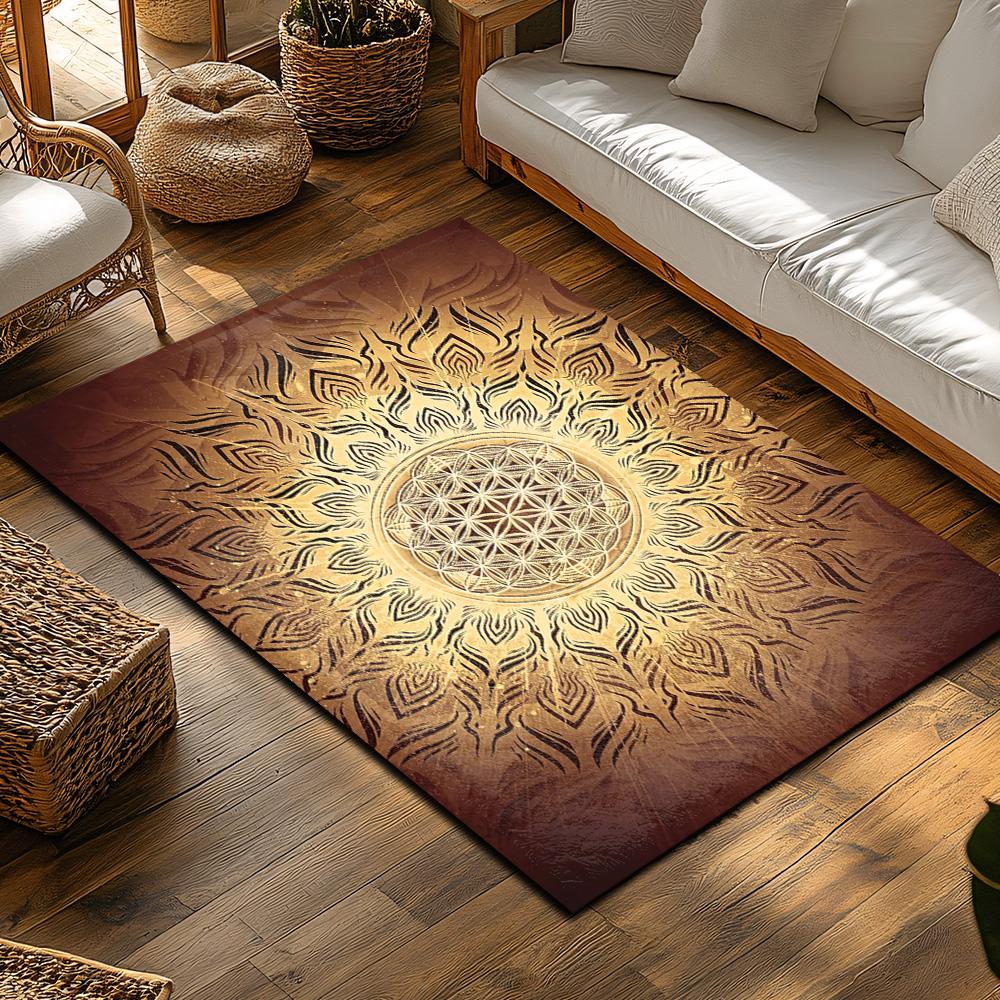 Cozy Area Rugs Modern Abstract Geometric Pattern Living Room Bedroom Floor Mats Home Decor Non Slip Washable Floor Covering Soft