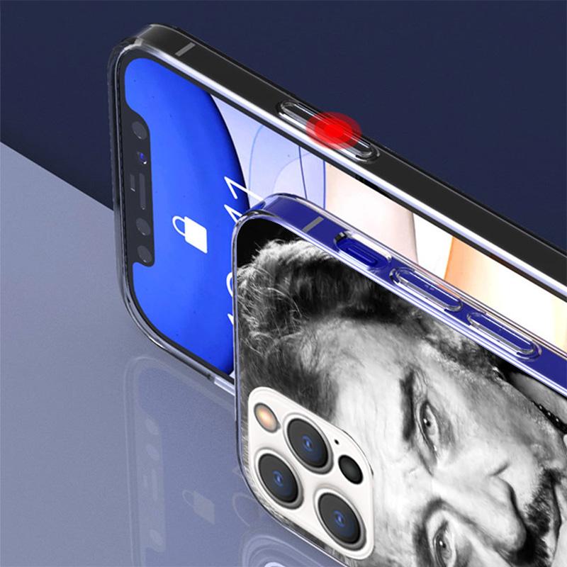 Johnny Hallyday Music Phone Case For iPhone 17 Air 16 Pro Max 16E 15 + 14 Plus 11 12 13 Mini 7 8 SE Gift Print Cover Fundas 17 A