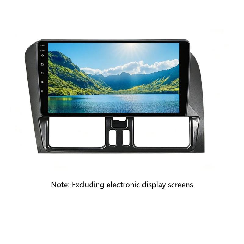 For Volvo XC60 2008-2018 9 Inch Car Fascia Frame Decorative Panel Mounting Auto Interior Accessories