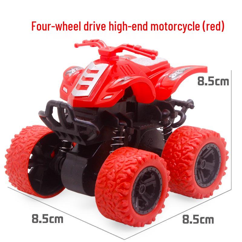 Kids' Inertial Excavator Toy Car: Off-Road Vehicle for Boys, Perfect for Small Gifts and Night Markets