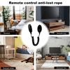 Remote Control Anti-Lost Rope Wall-Mount Remote Control Anti Loss With Spring Curly Wire Retractable for Controllers Anti Loss