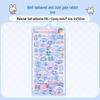 3D Crystal Diamond Cartoon Stickers for Kids - Cute, Decorative & Embossed for Girls