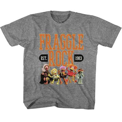 Fraggle Rock Logo Jim Henson 80's Puppeteer Group Est 1983 Youth T Shirt