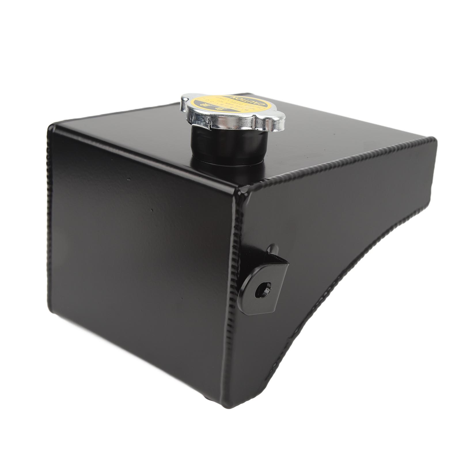 

Coolant Overflow Tank Kit Leakage Prevention Aluminum Radiator Overflow Expansion Tank Kit for S13 All Models Black чорний