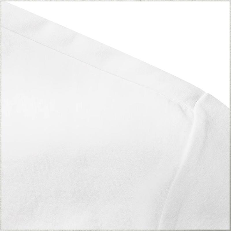 Li-Ning Summer Solid Color Comfortable Fashion Quick-Dry Cotton Feel Short Sleeve T-Shirt Men Tops White AHSV049-2