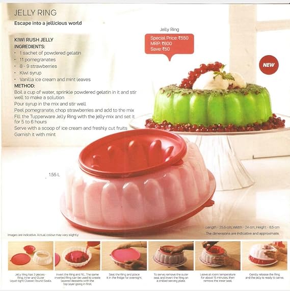 

Tupperware Jelly Mould Ring
