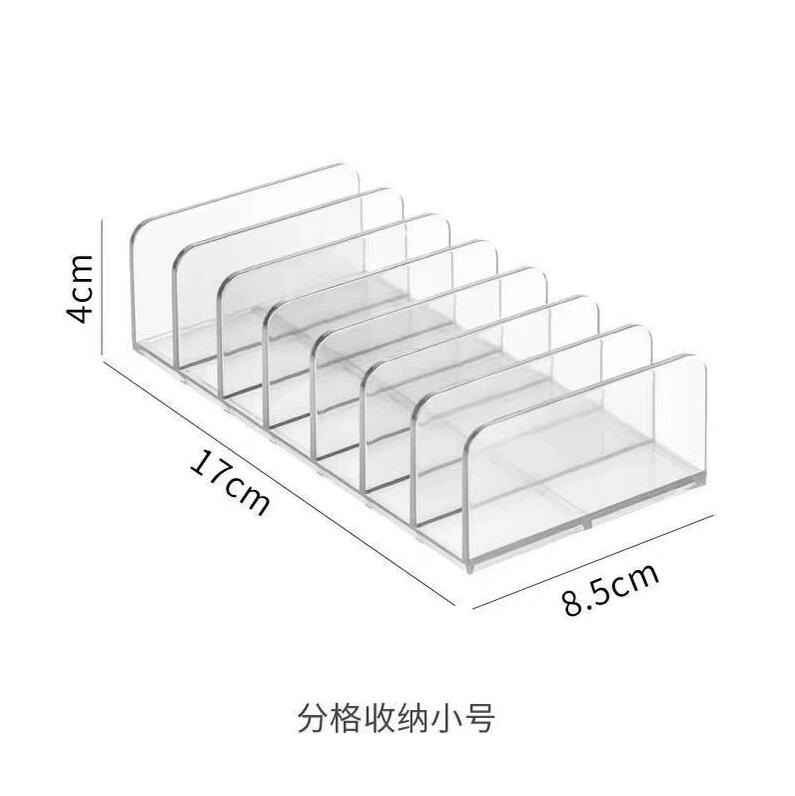 CD Disc Box Display Stand Acrylic Grid Desktop Recording Tape Disc Vinyl Record Album Storage Display Stand CD/VCD Organizer